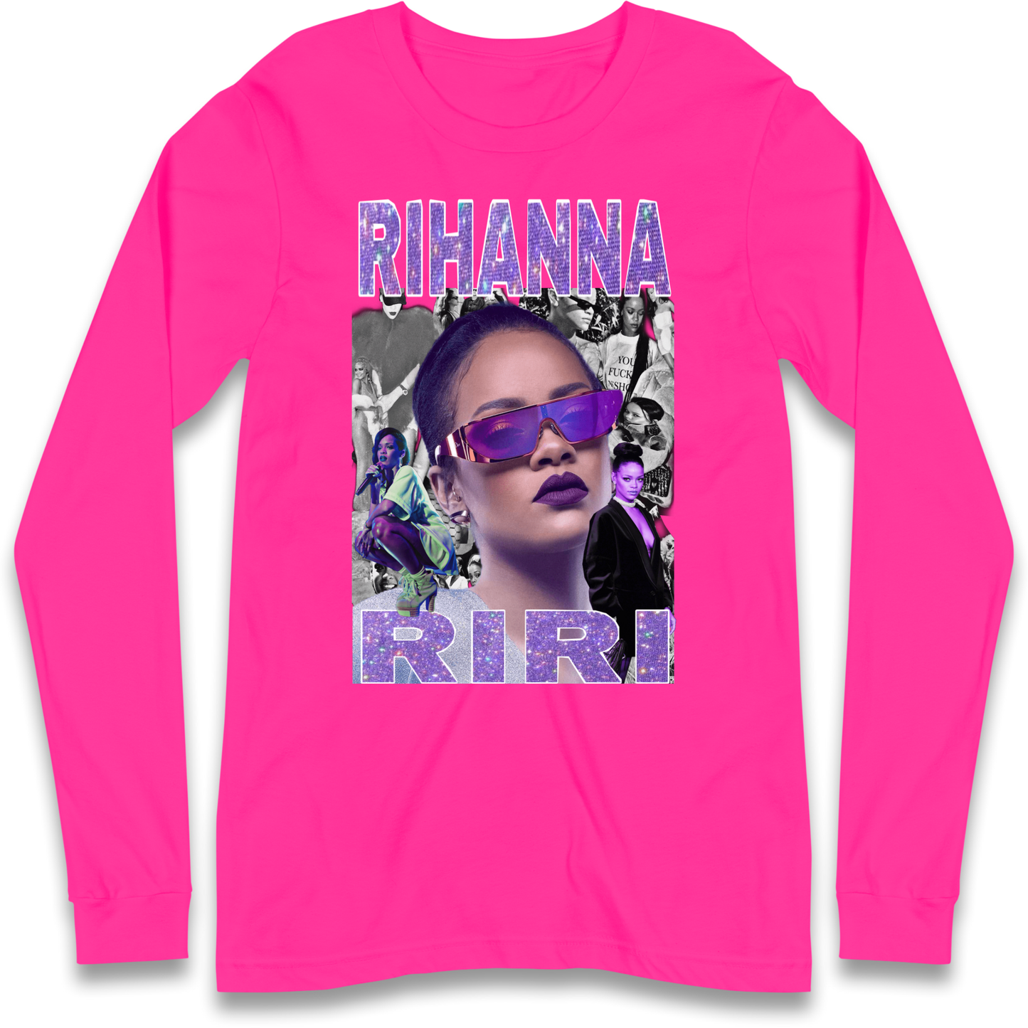 Rihanna Riri Bootleg Longsleeve T Shirt 