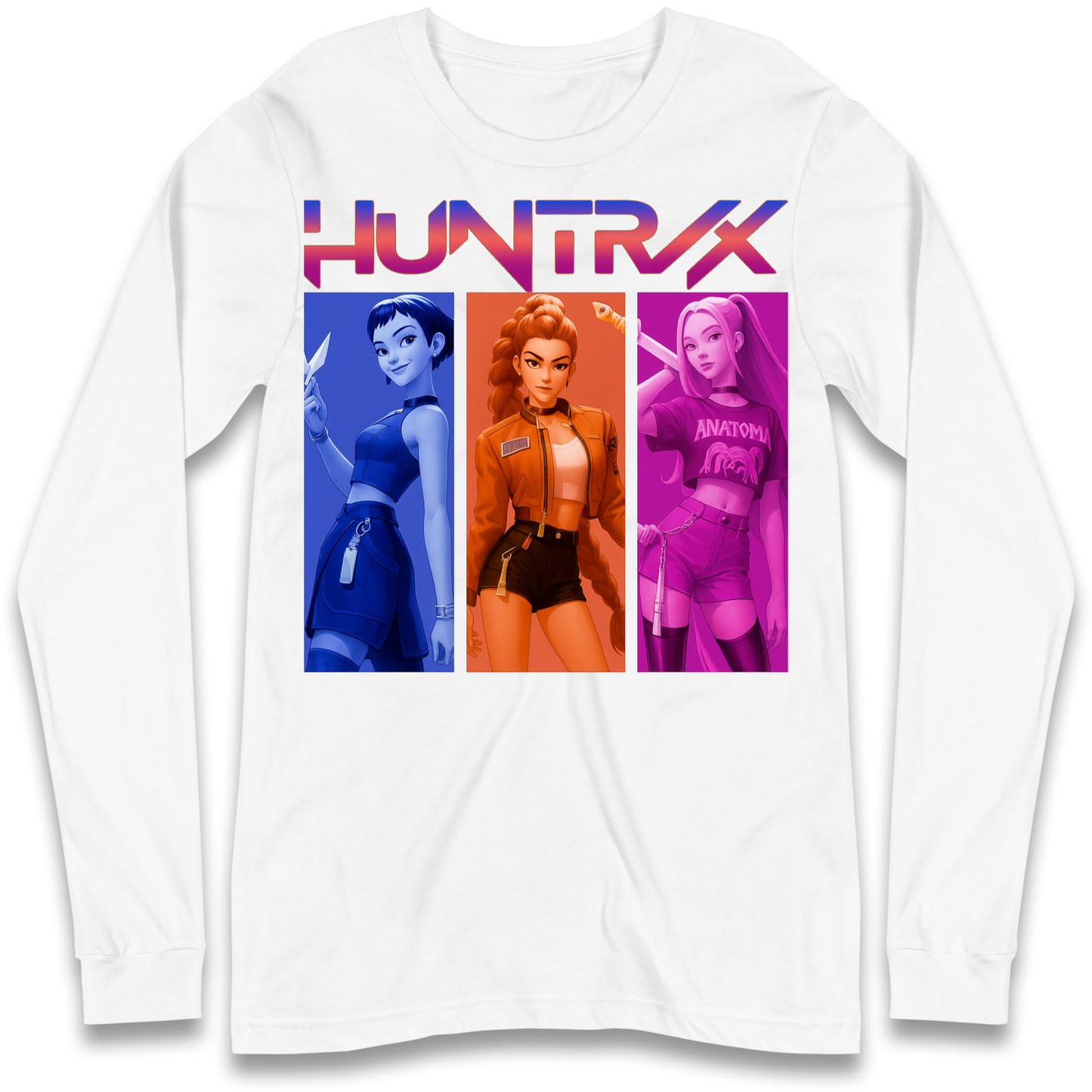 Kpop Demon Hunters Huntrix Longsleeve T Shirt