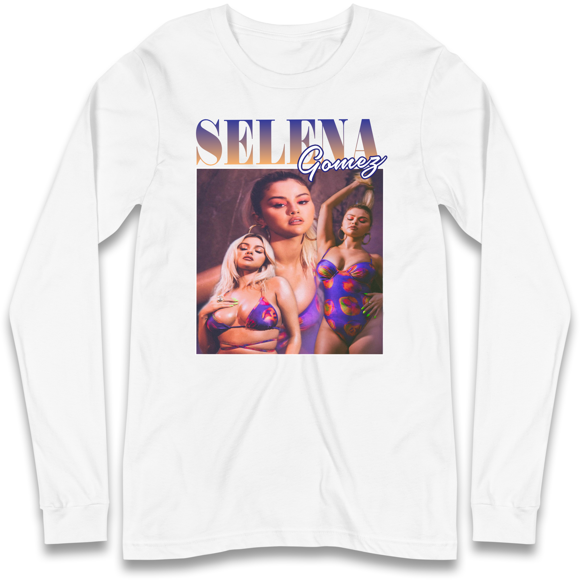 Selina Gomez Longsleeve T Shirt