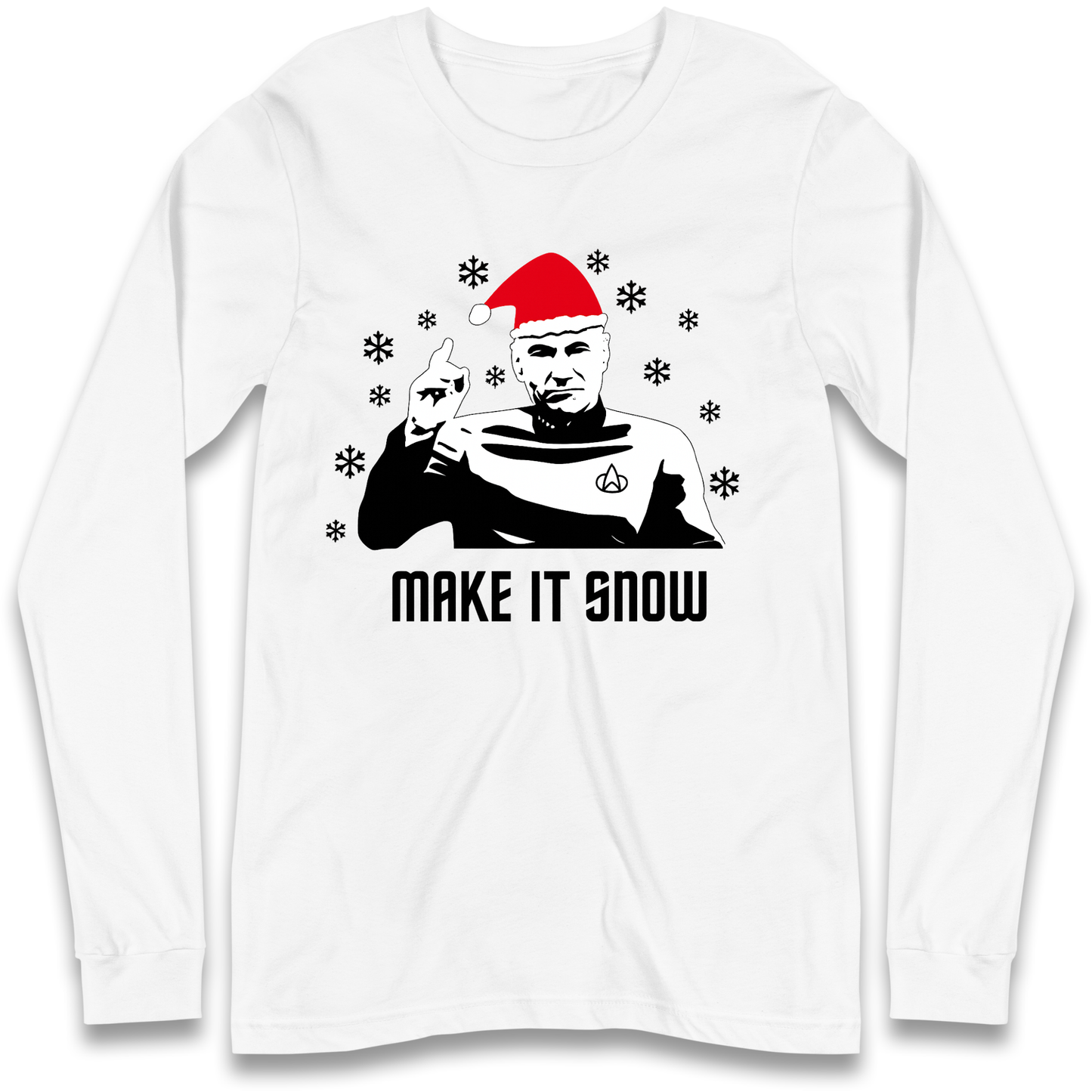 Make It Snow Longsleeve T Shirt