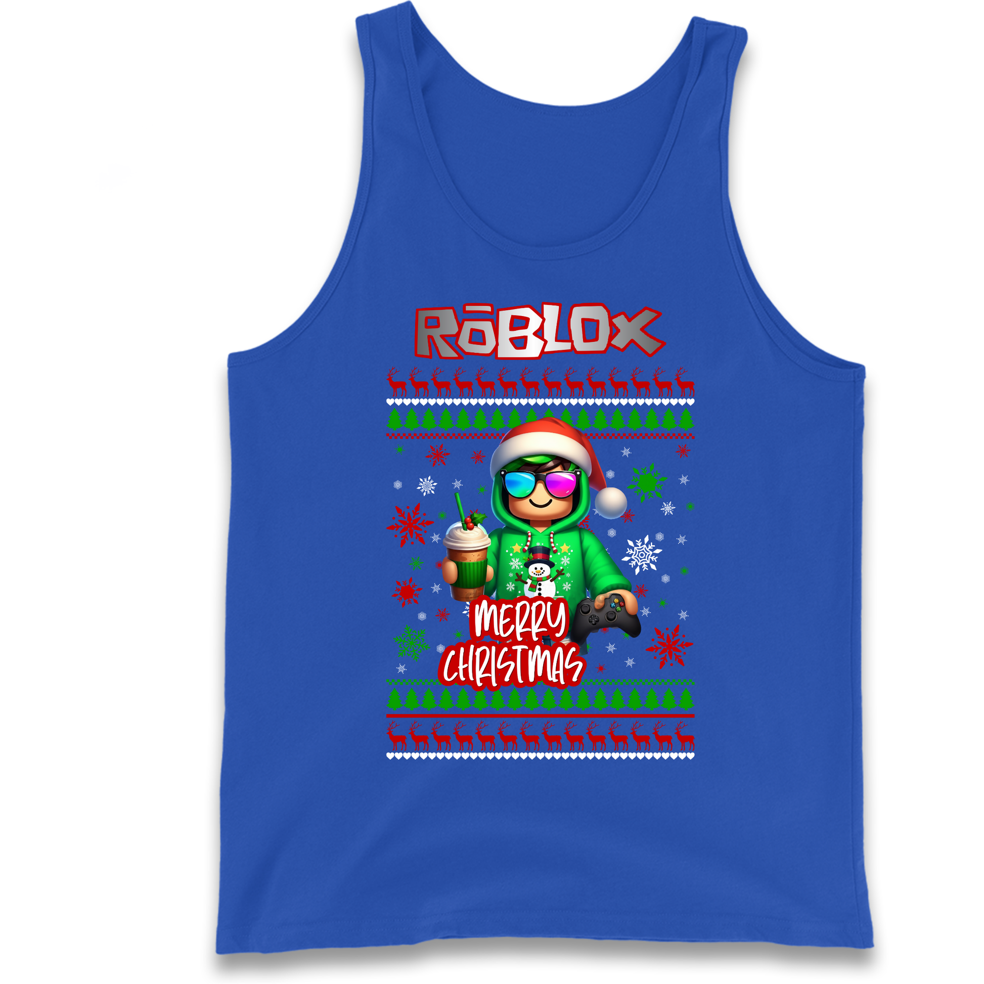 Roblox Merry Christmas Tank Top