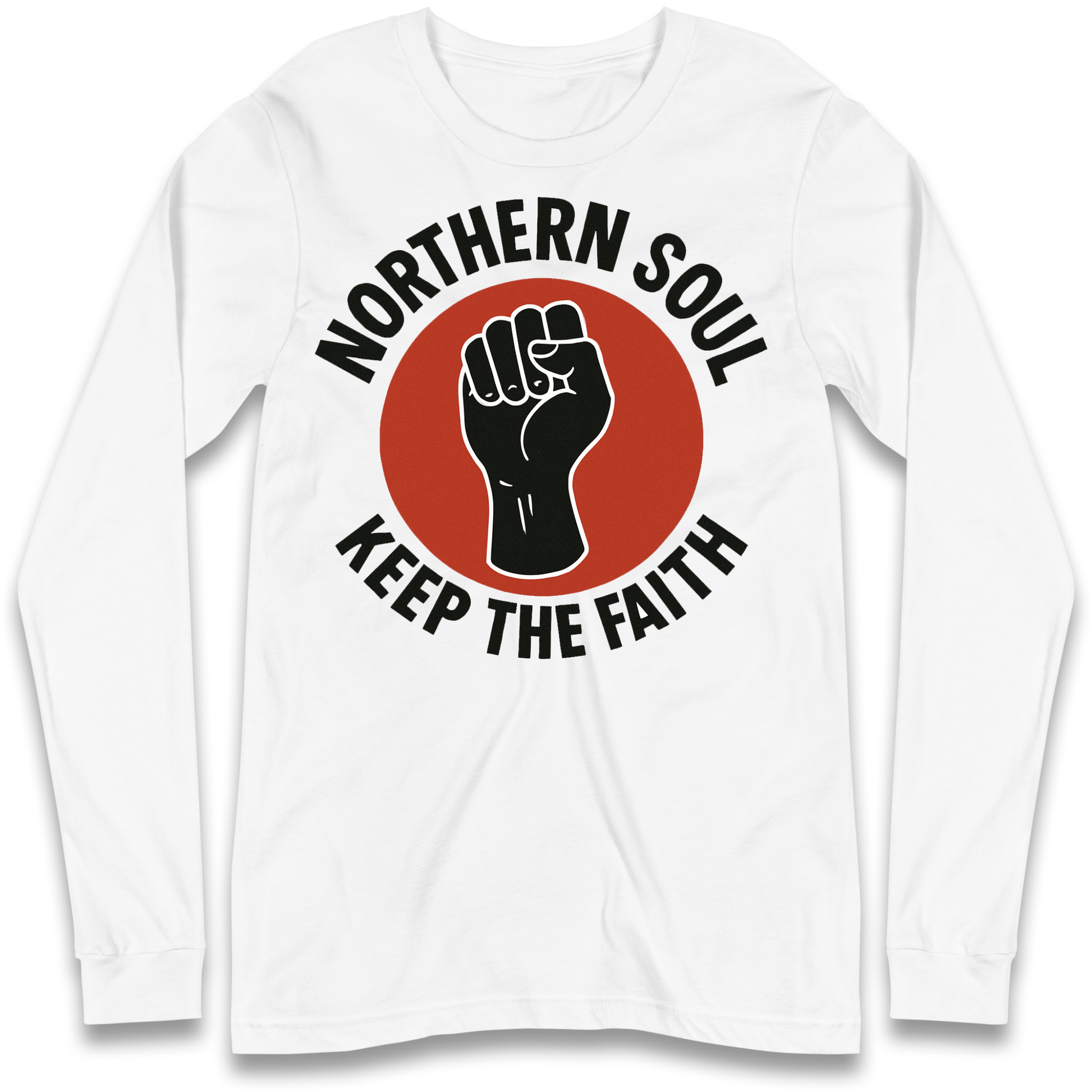 Northern Soul Keep The Faith Longsleeve T Shirt