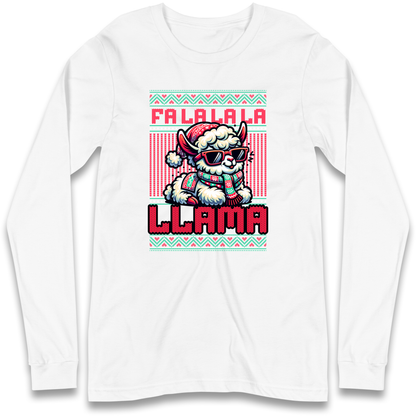 FA LA LA LA LLAMA Longsleeve T Shirt
