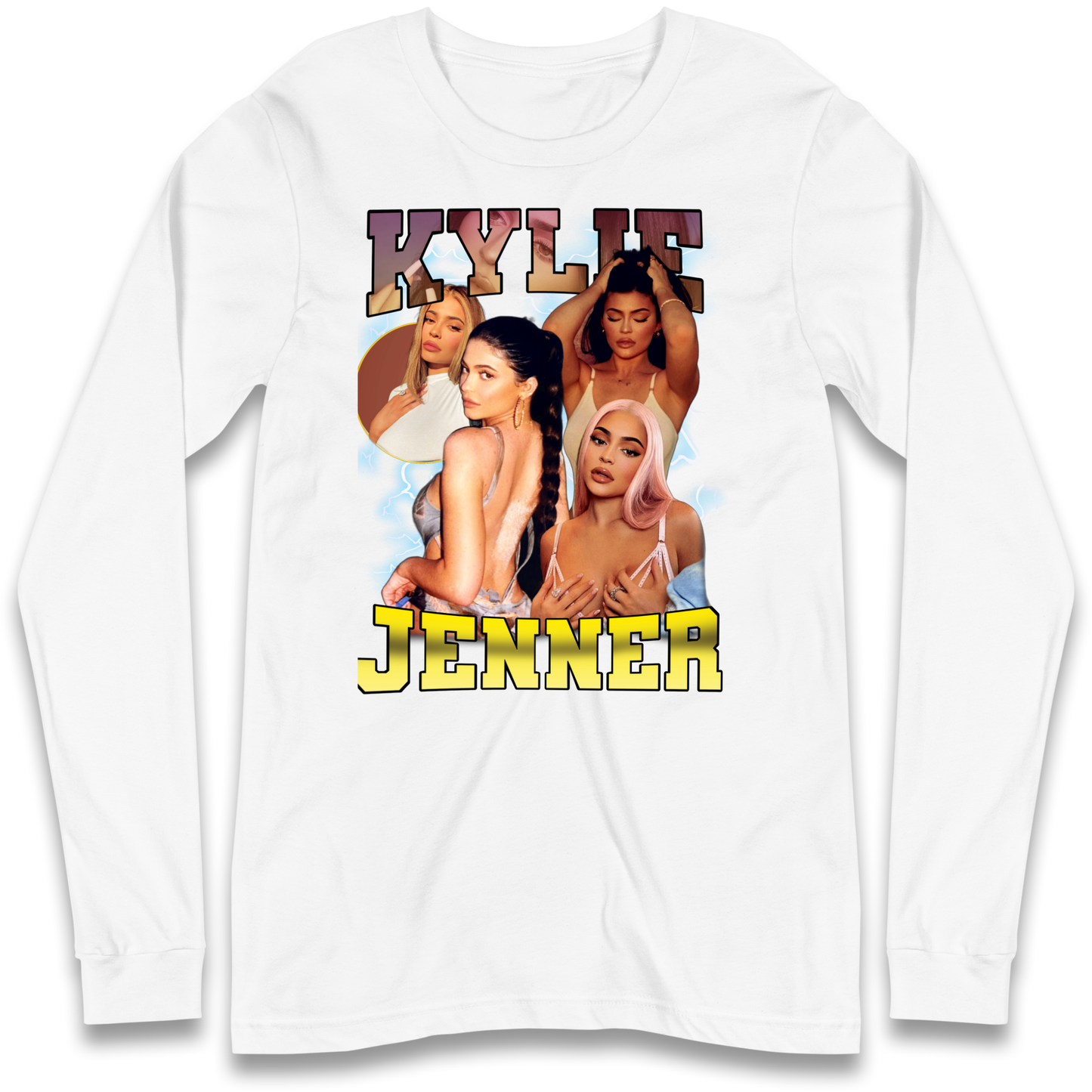 Kylie Jenner Pink Lips Longsleeve T Shirt