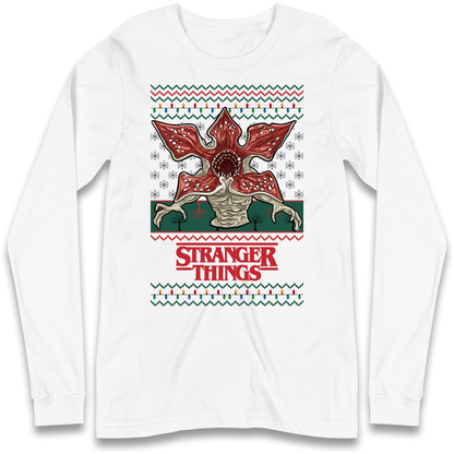 Demogorgon Christmas Longsleeve T Shirt