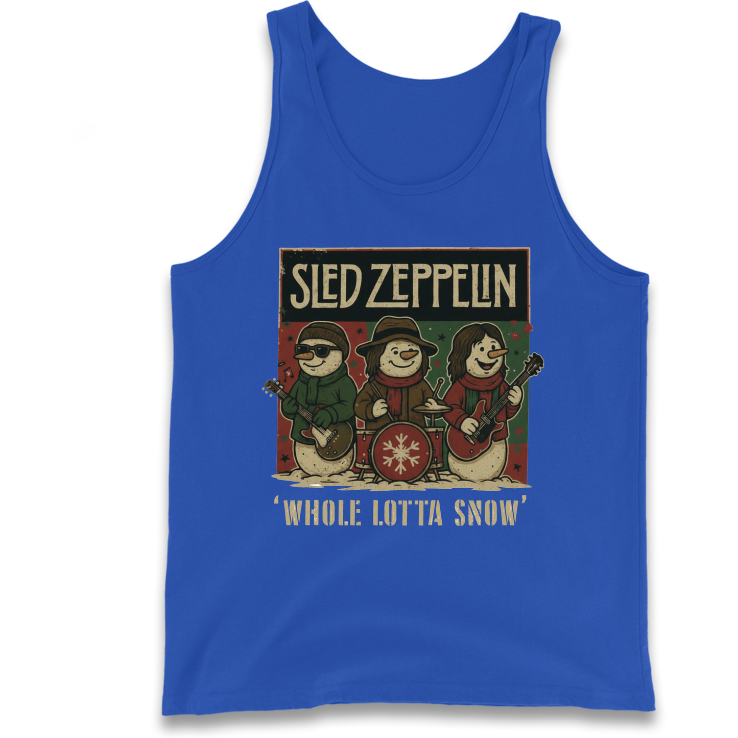 Led Zeppelin Christmas Tank Top