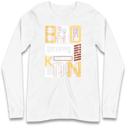 Brooklyn New York Urban District Longsleeve T Shirt