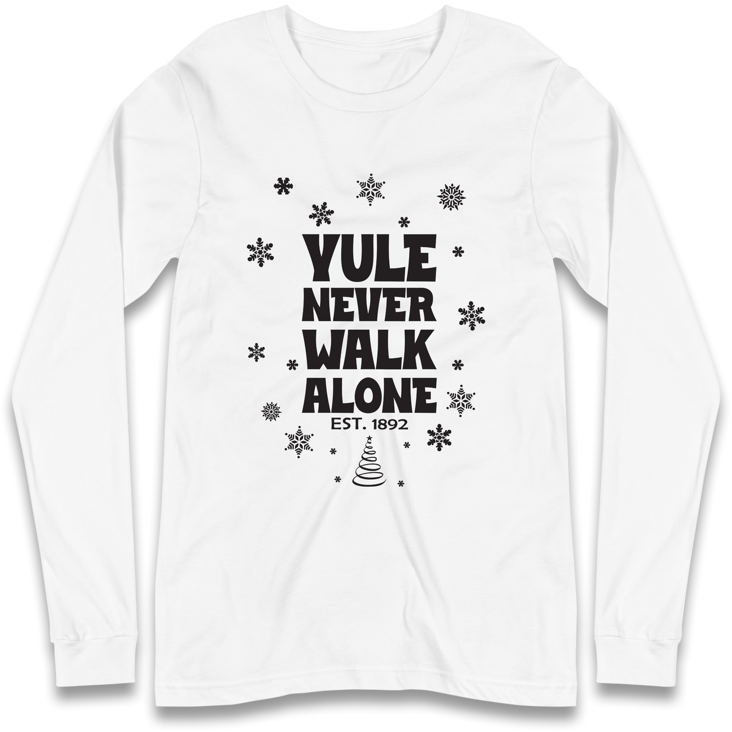 Yule Never Walk Alone Liverpool Christmas Longsleeve T Shirt