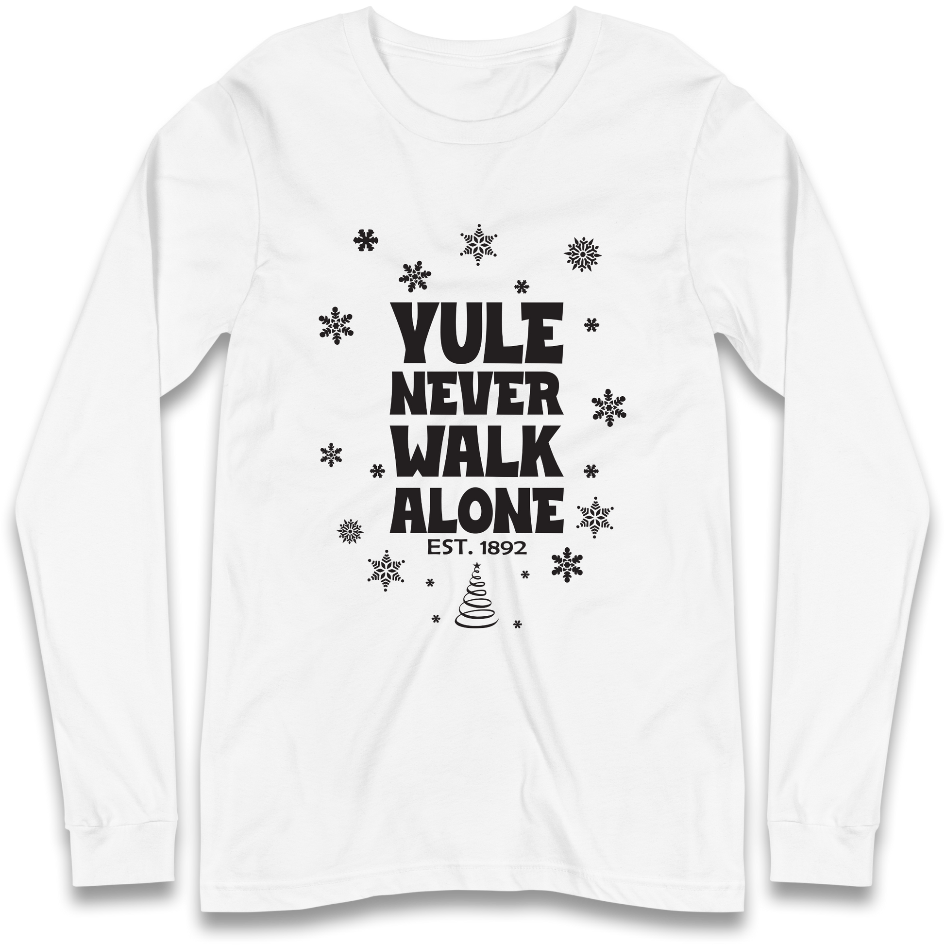 Yule Never Walk Alone Liverpool Christmas Longsleeve T Shirt
