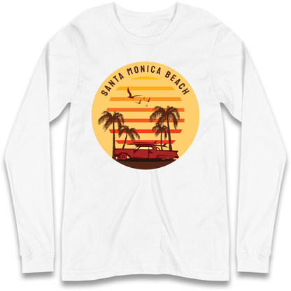 Santa Monica Beach Longsleeve T Shirt