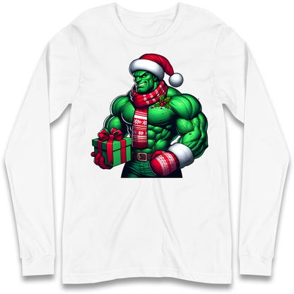 The Hulk Santa Longsleeve T Shirt