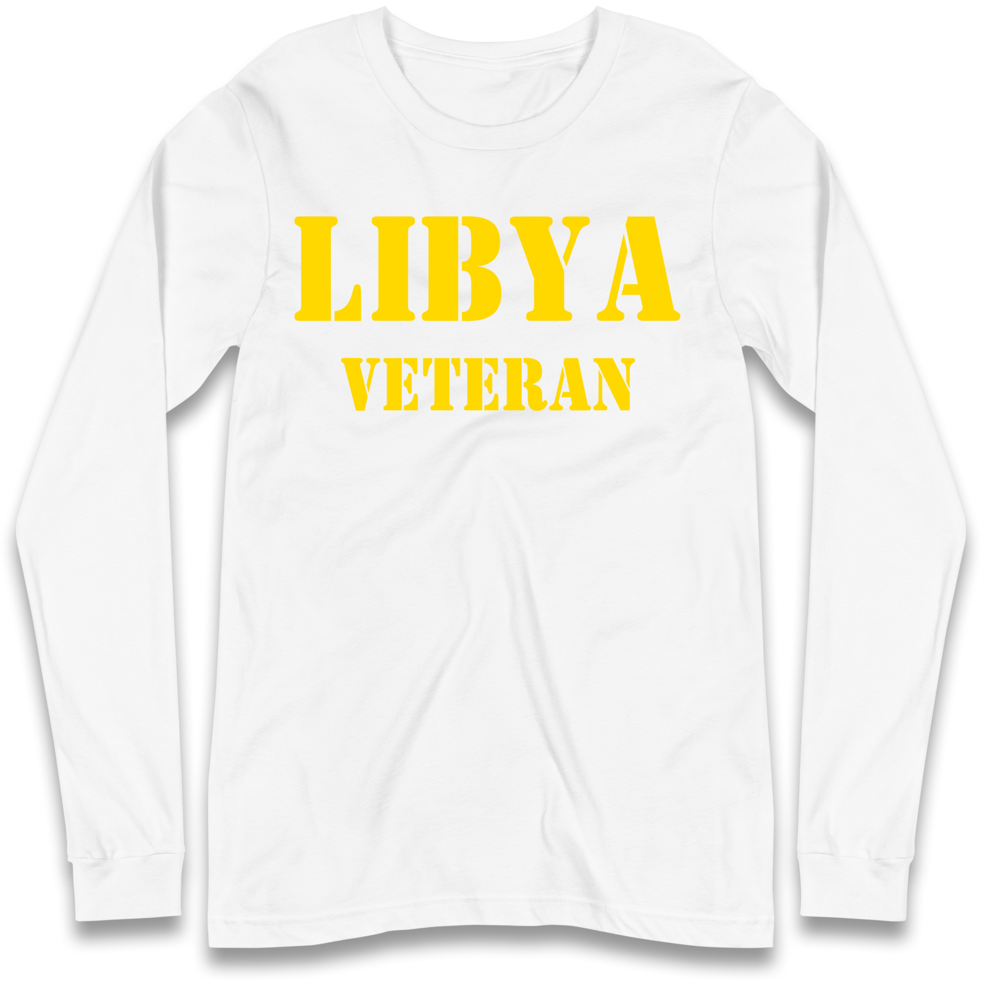 Libya Veteran Longsleeve T Shirt