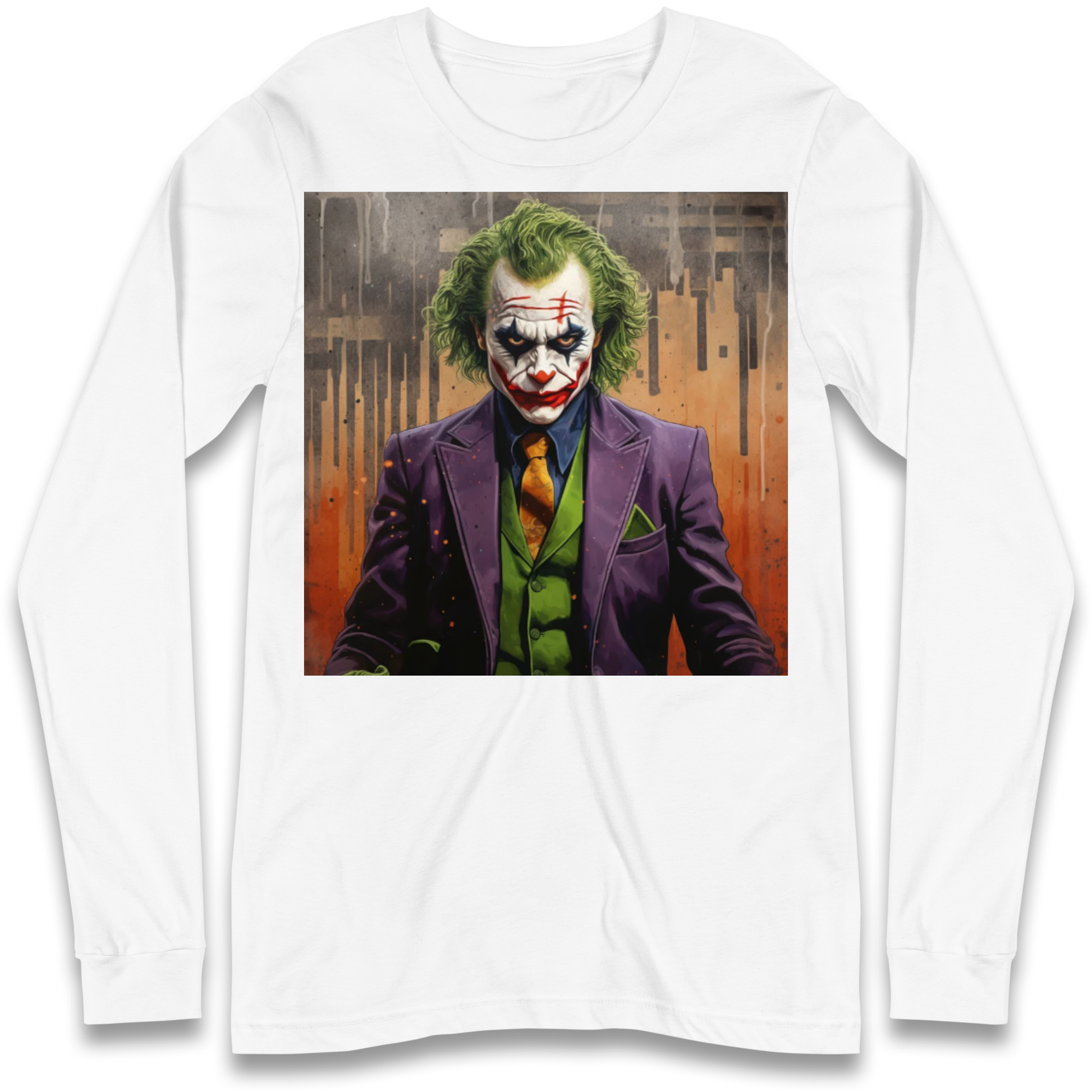 The Joker Painting Longsleeve T Shirt