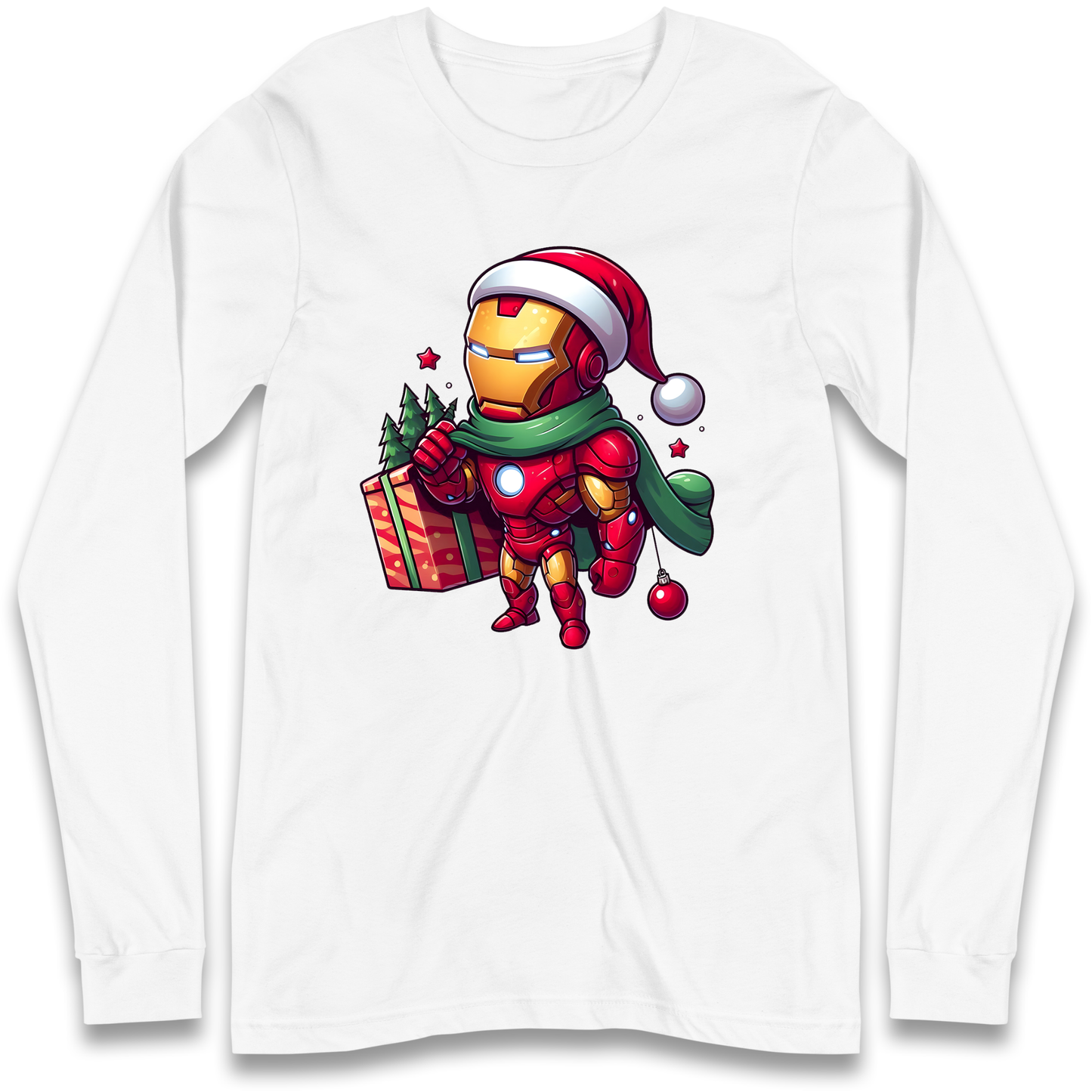 Ironman Santa Longsleeve T Shirt
