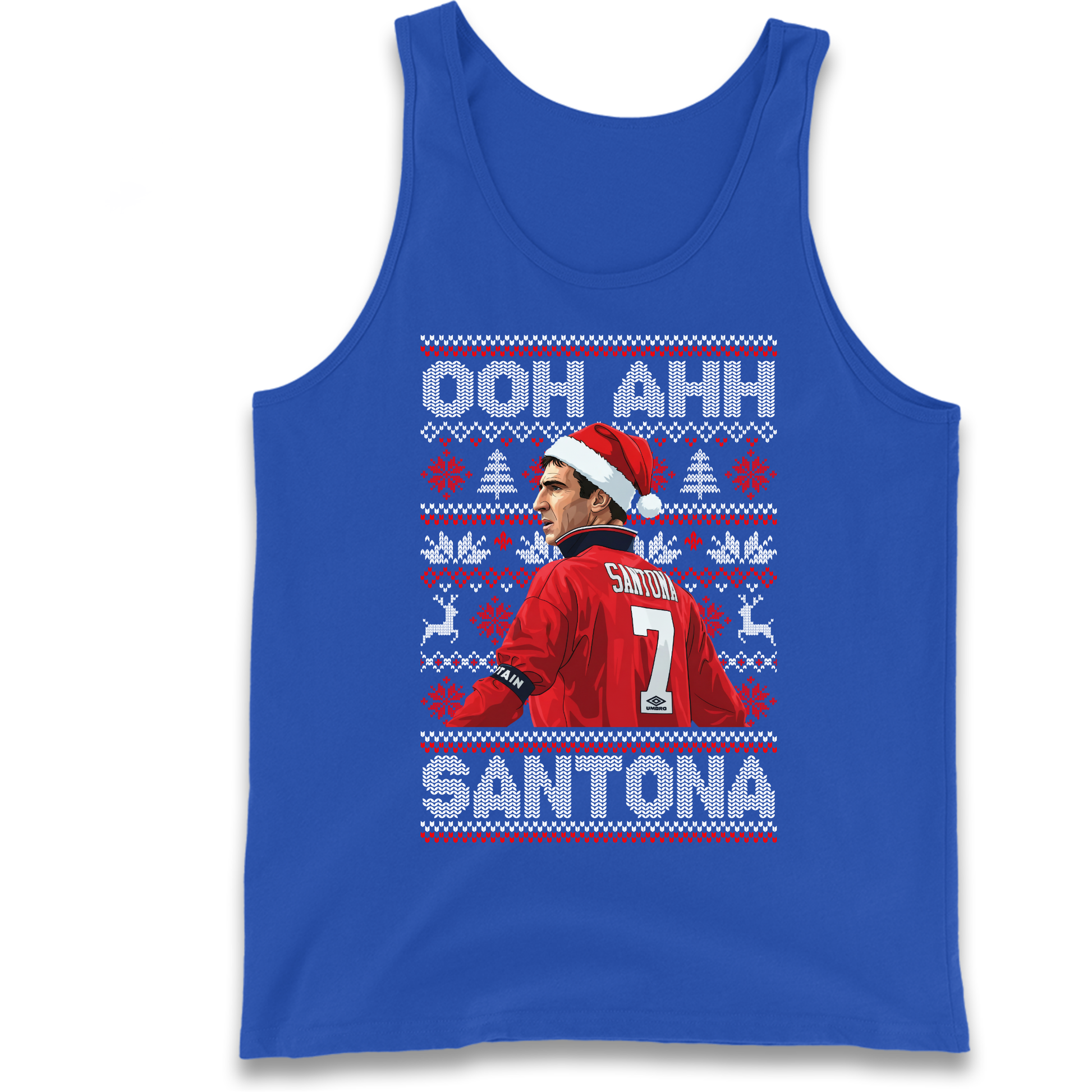 M'nchester United Christmas Tank Top