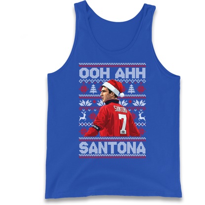 M'nchester United Christmas Tank Top