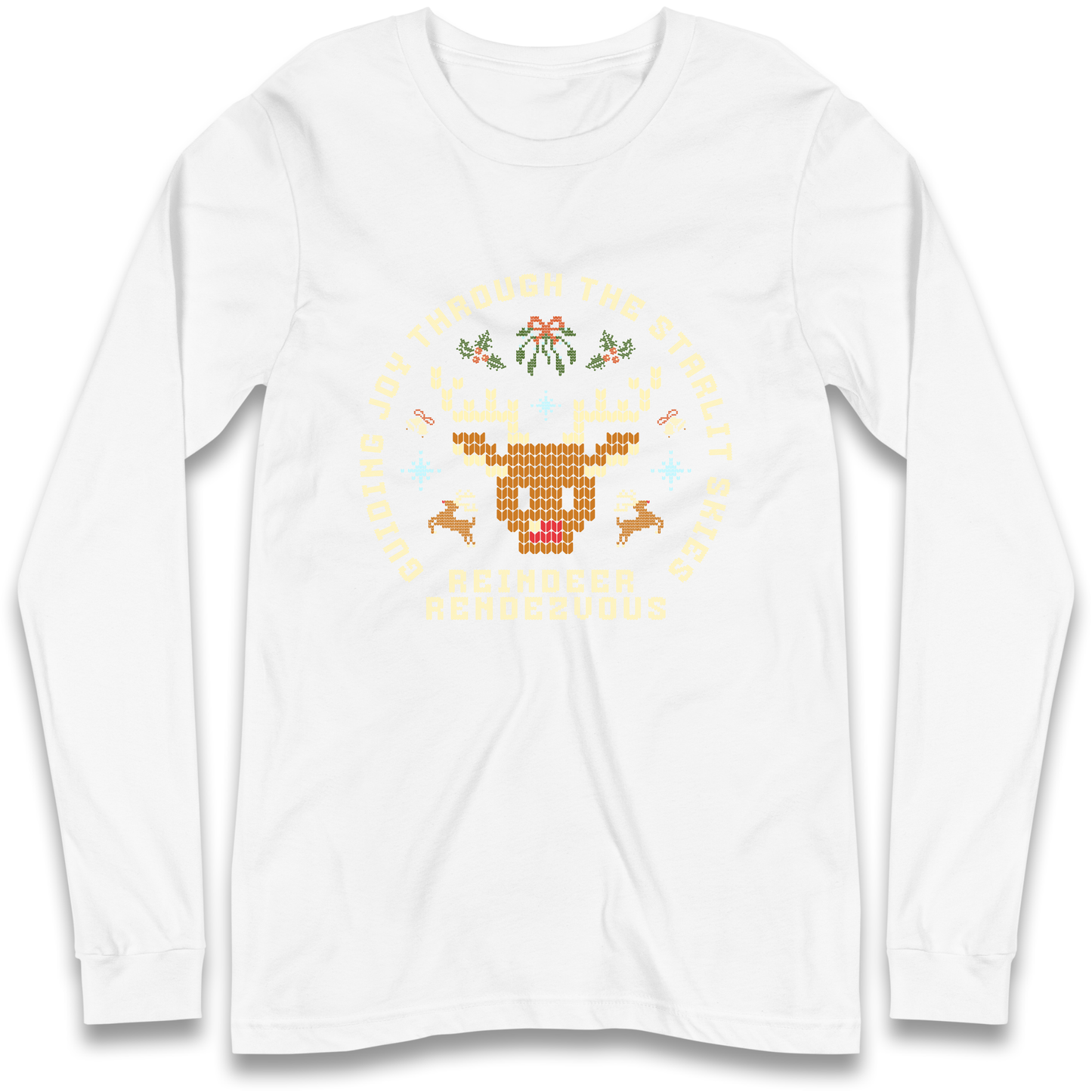 Reindeer Rendezvous Christmas Longsleeve T Shirt