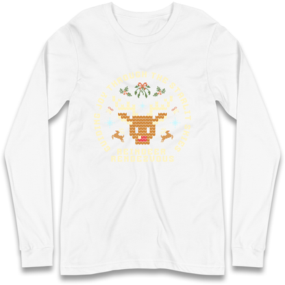 Reindeer Rendezvous Christmas Longsleeve T Shirt
