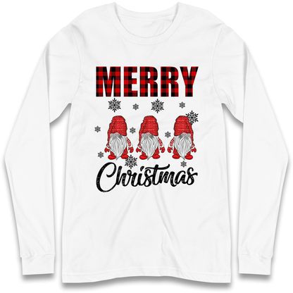Merry Knomes Christmas Longsleeve T-Shirt
