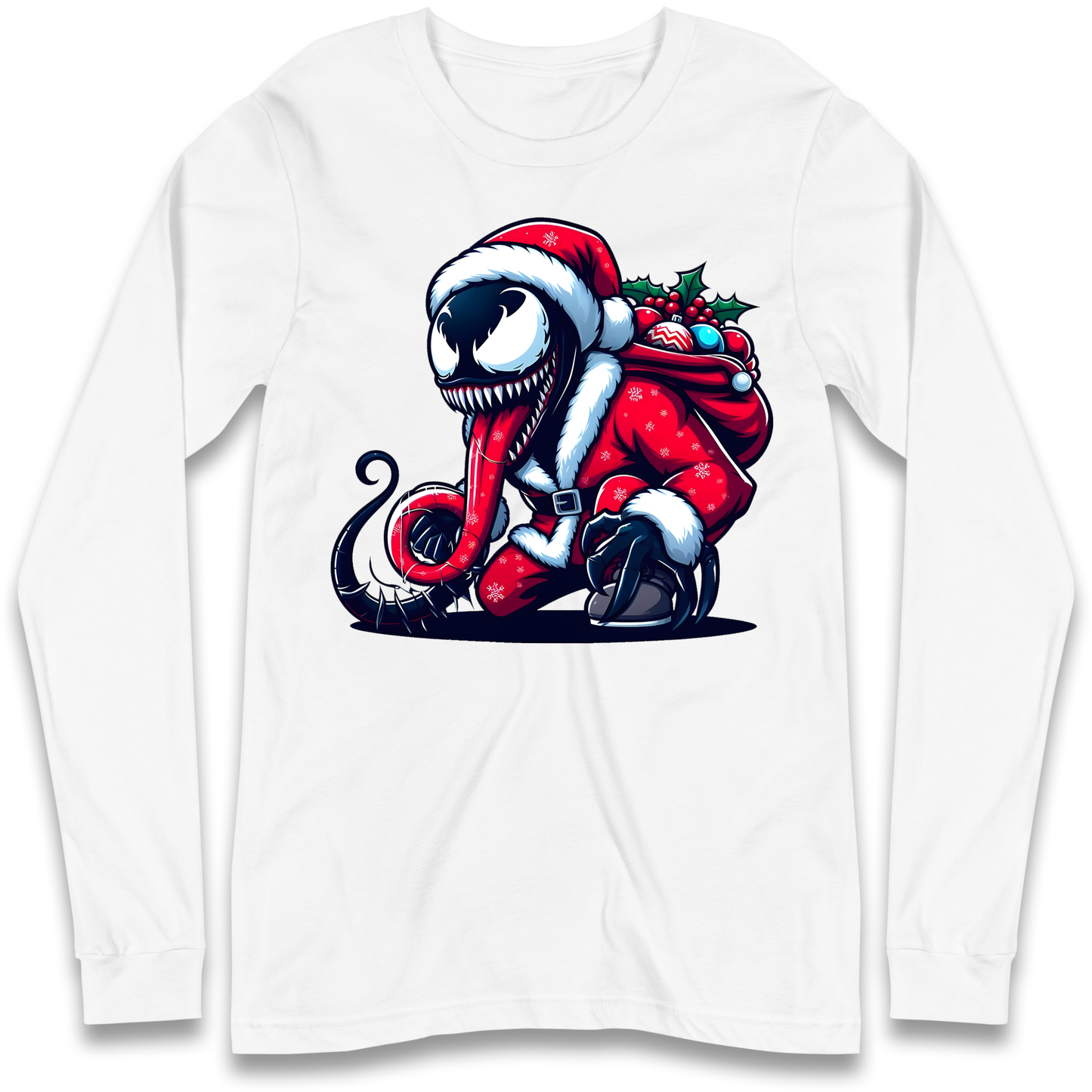 Venom Santa Longsleeve T Shirt