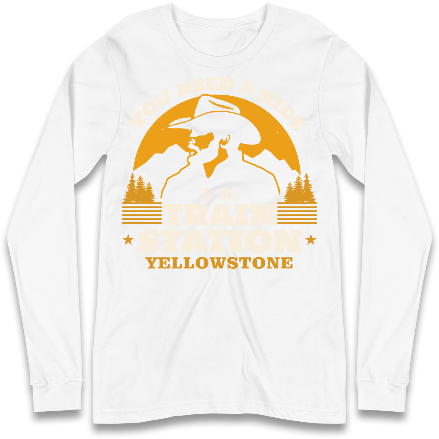 You Need A Ride To The Train Station Longsleeve T Shirt