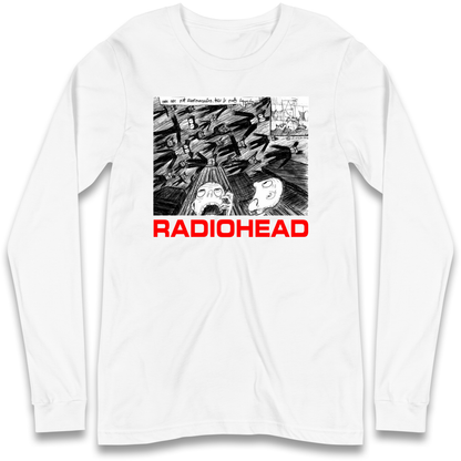 Radiohead We Are Not Screaming Longsleeve T Shirt