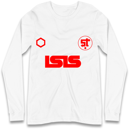 Retro Swindon Town Football Longsleeve T Shirt