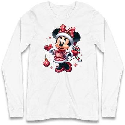 Mini Mouse Christmas Longsleeve T Shirt