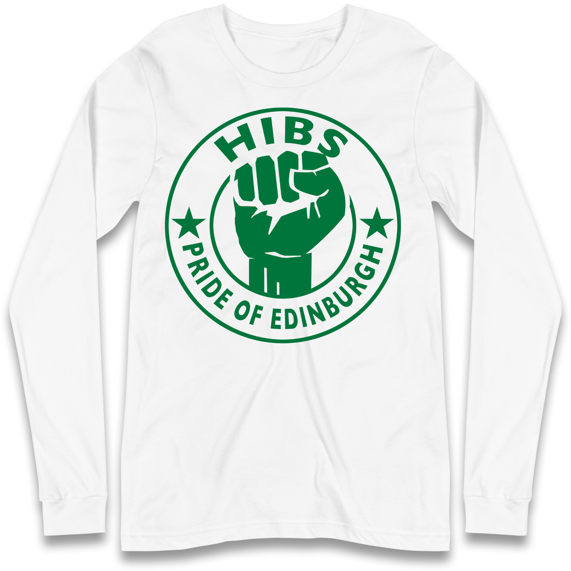 Hibernian FC Football Longsleeve T Shirt