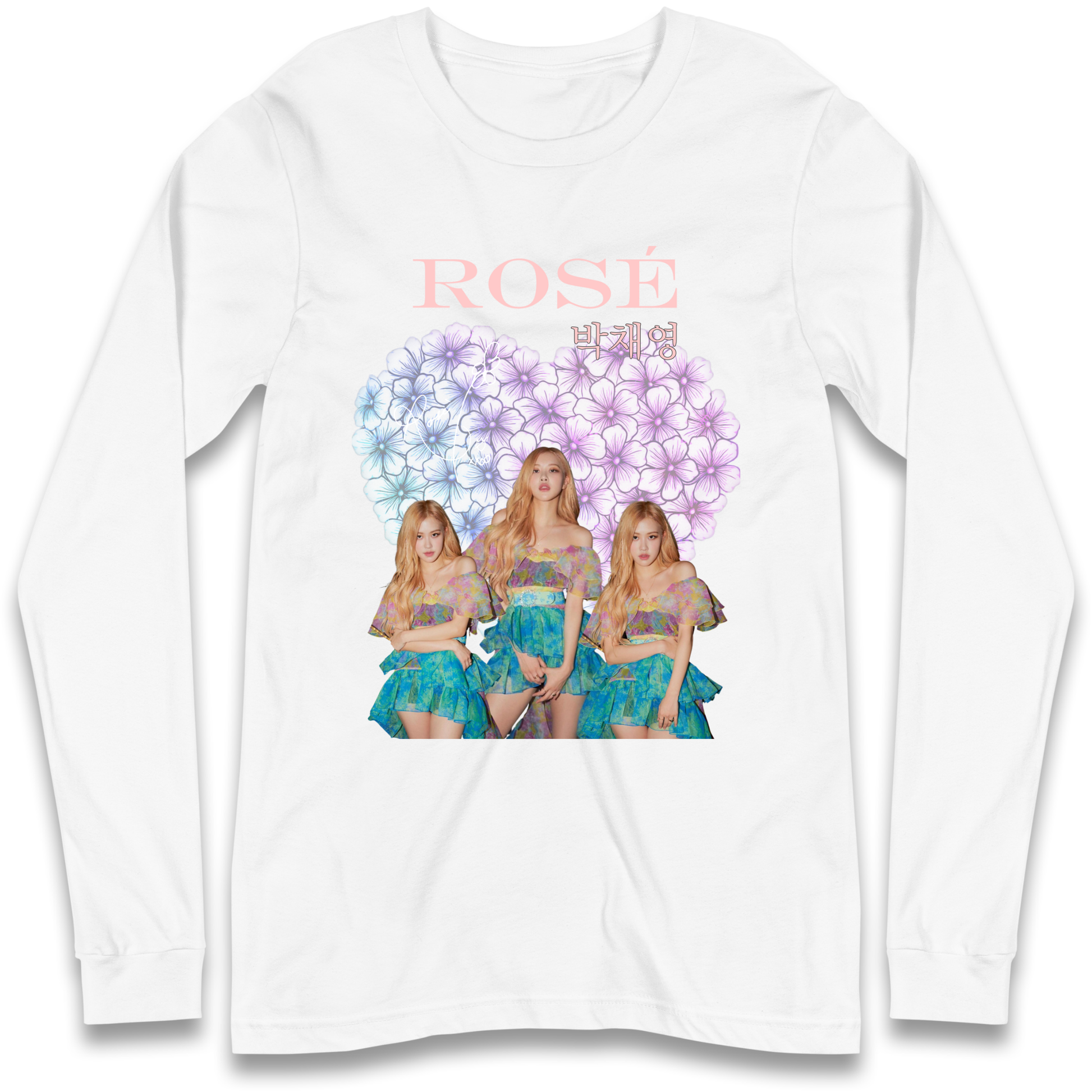 Rose K Pop Longsleeve T Shirt