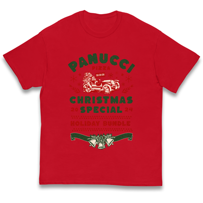 Panucci Pizza Christmas Special Christmas kids t shirt