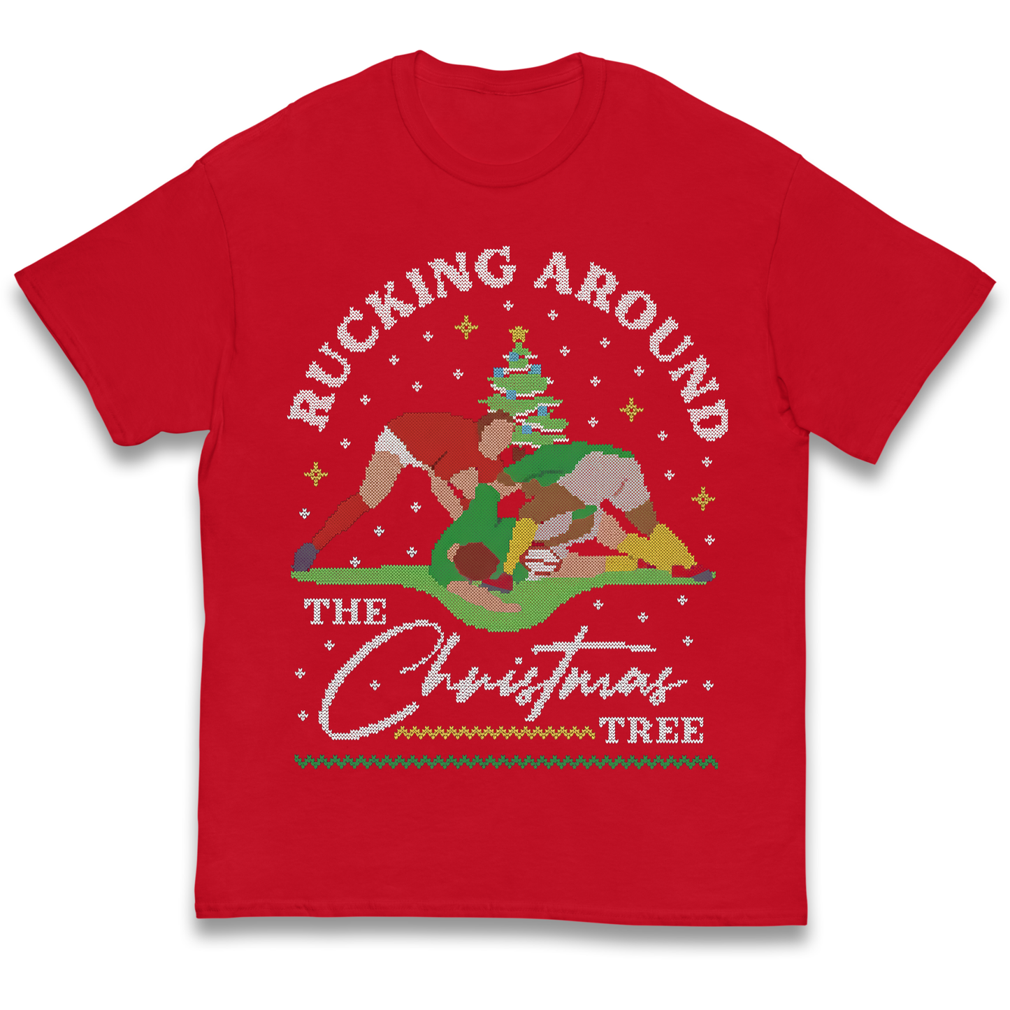 Rugby Christmas Kids T Shirt