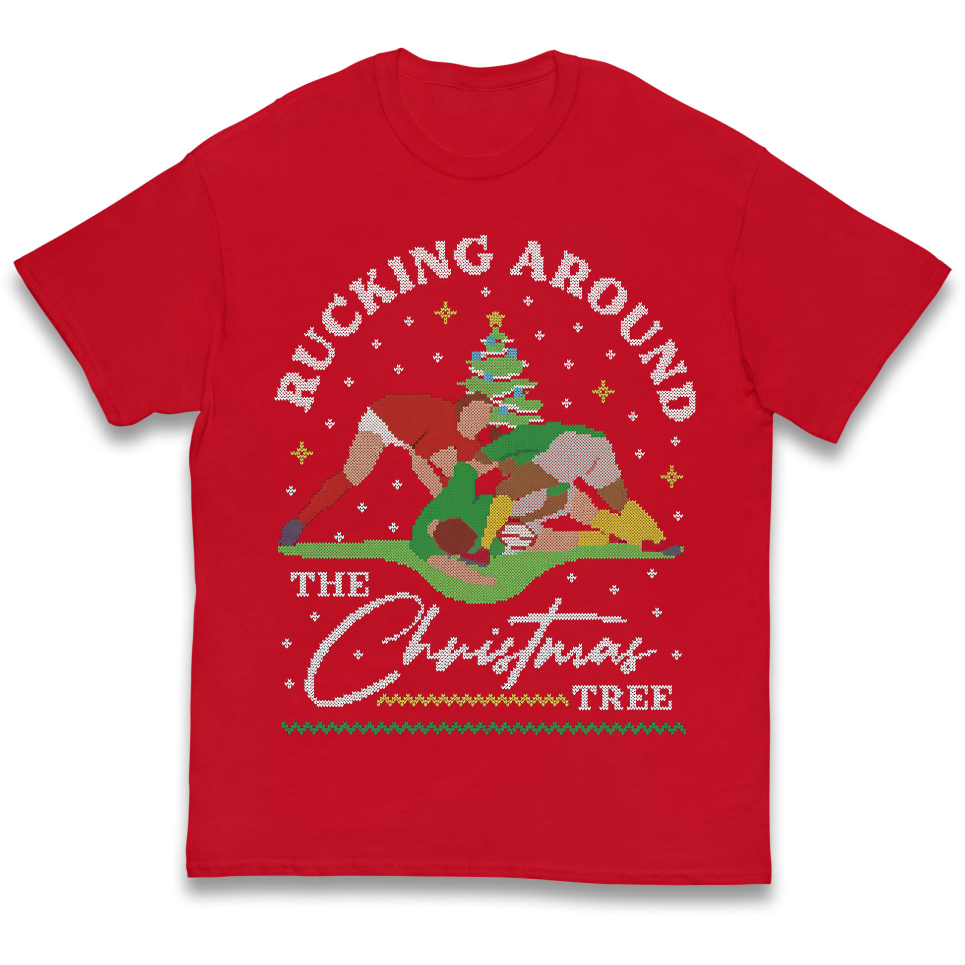 Rugby Christmas Kids T Shirt