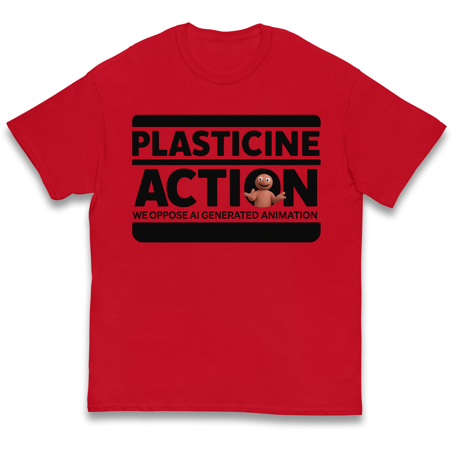 plasticine action kids t shirt