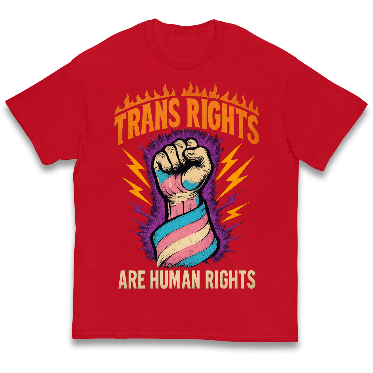 Trans Rights Are Human Rights kids t shirt