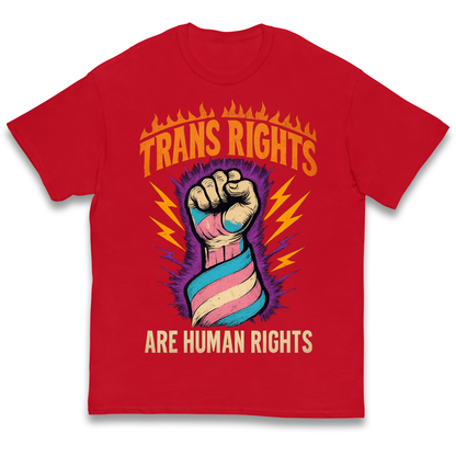 Trans Rights Are Human Rights kids t shirt