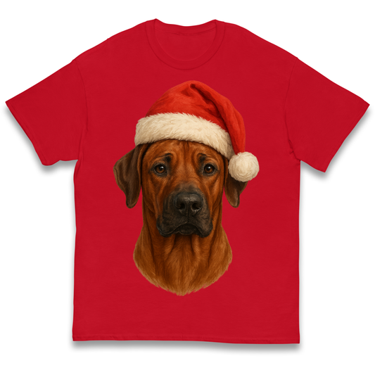 Rhodesian Ridgeback Christmas Kids T Shirt