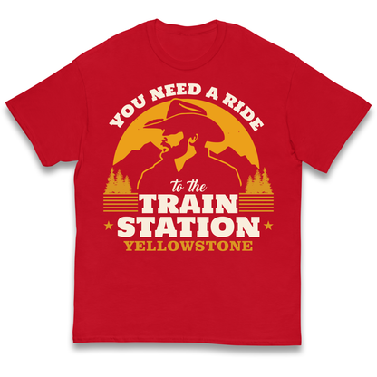 You Need A Ride To The Train Station kids t shirt