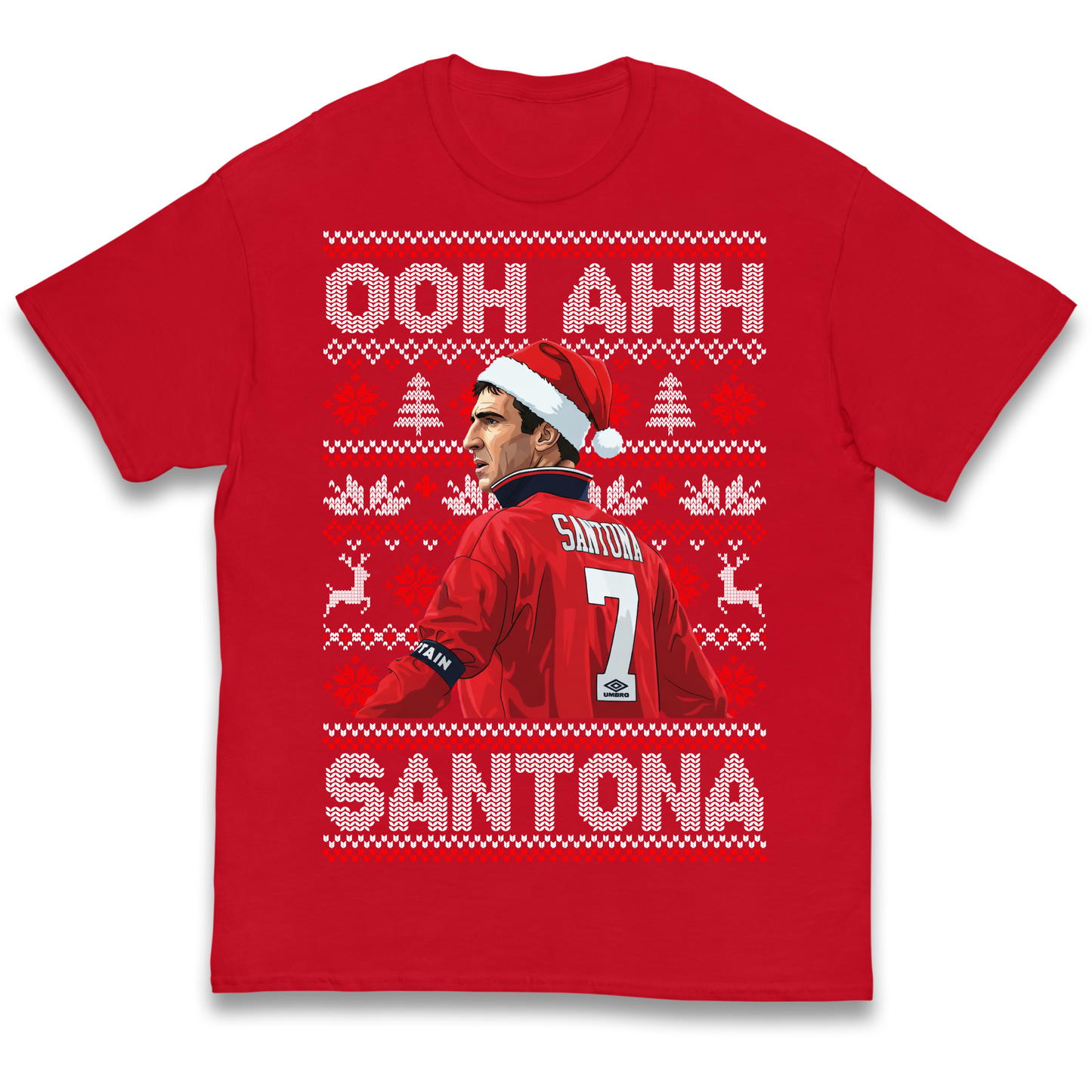 M'nchester United Christmas Kids T Shirt