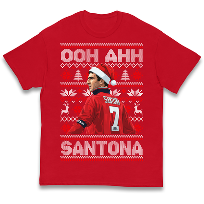 M'nchester United Christmas Kids T Shirt