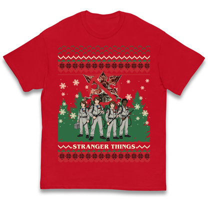 Stranger Things Demogorgon Christmas Kids T Shirt
