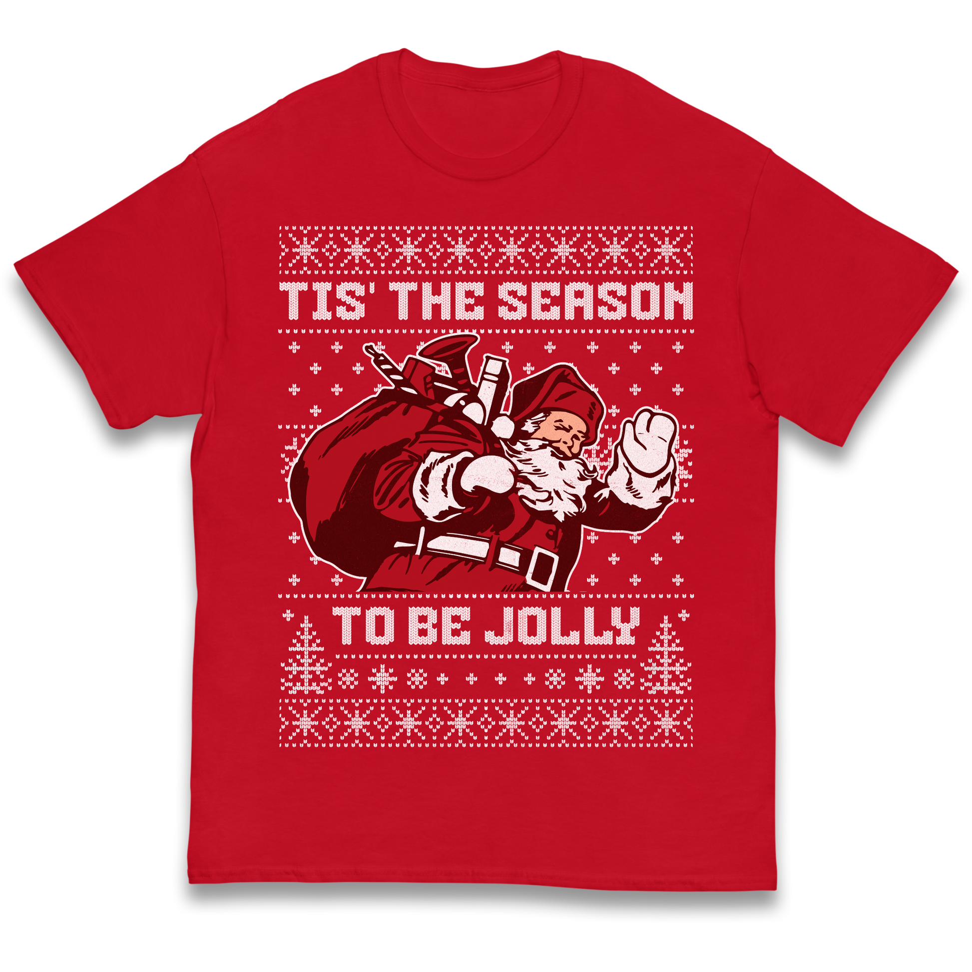 Tis The Season To Be Jolly Christmas kids t shirt
