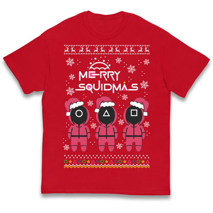 merry Squidmas Kids T Shirt
