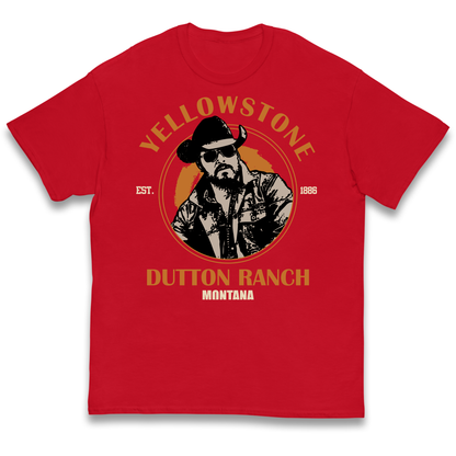 Yellowstone Dutton Ranch Montana Kids T Shirt
