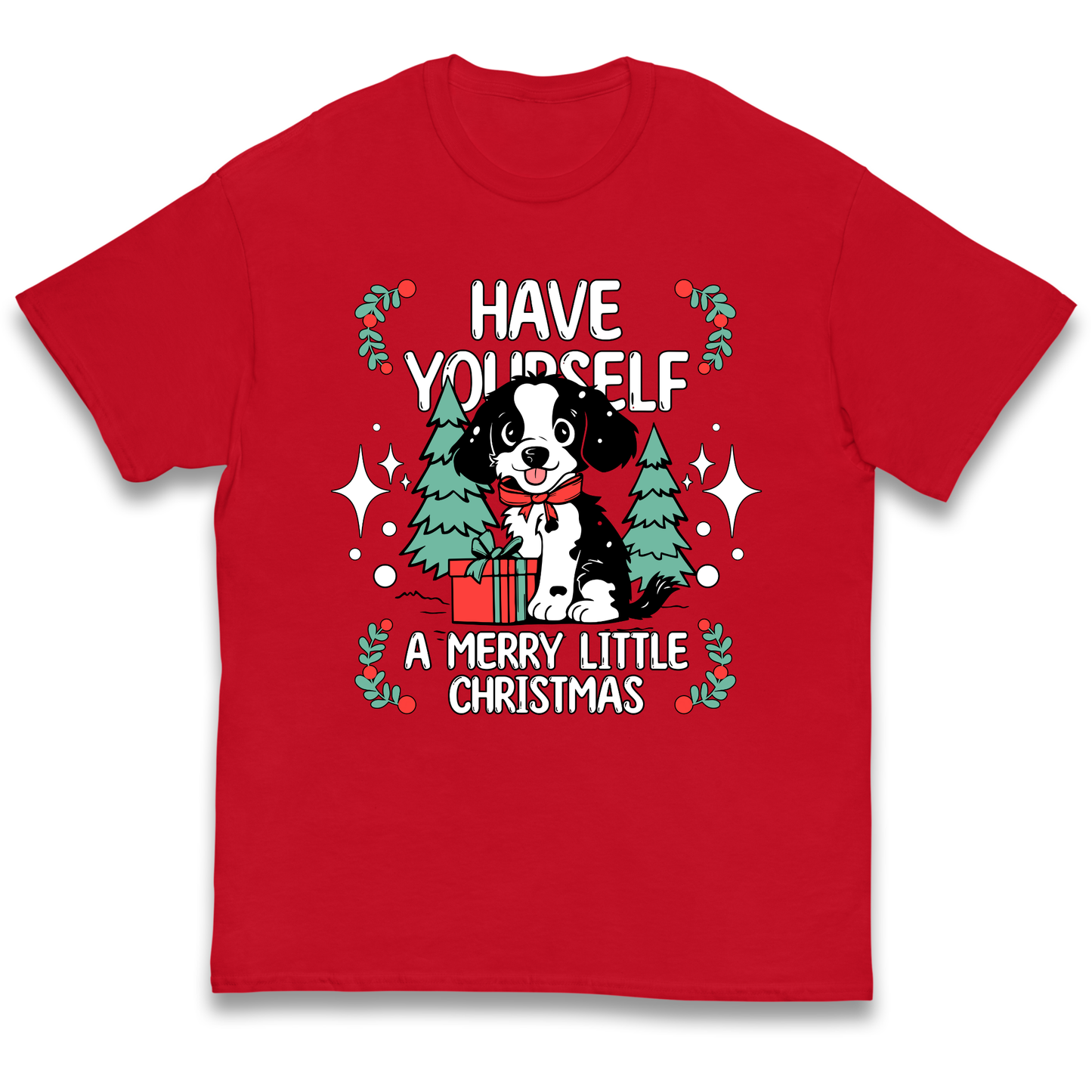 Have Yourself a Merry Little Christmas kids t shirt