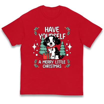 Have Yourself a Merry Little Christmas kids t shirt