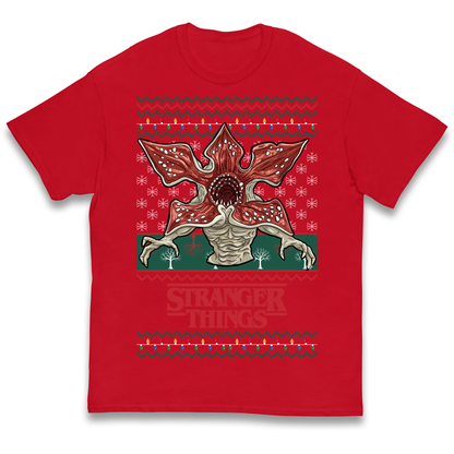 Demogorgon Christmas Kids T Shirt