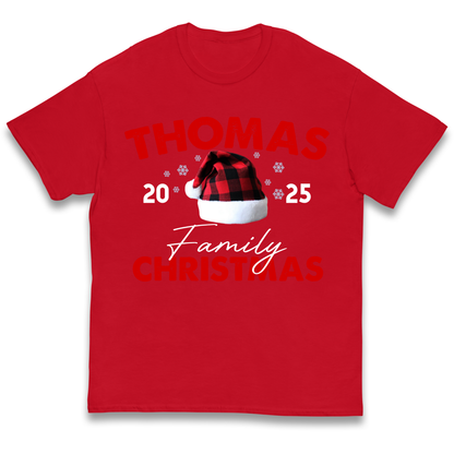 Thomas Family Christmas kids t shirt