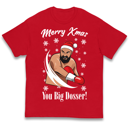 Tyson Fury Christmas Kids T Shirt