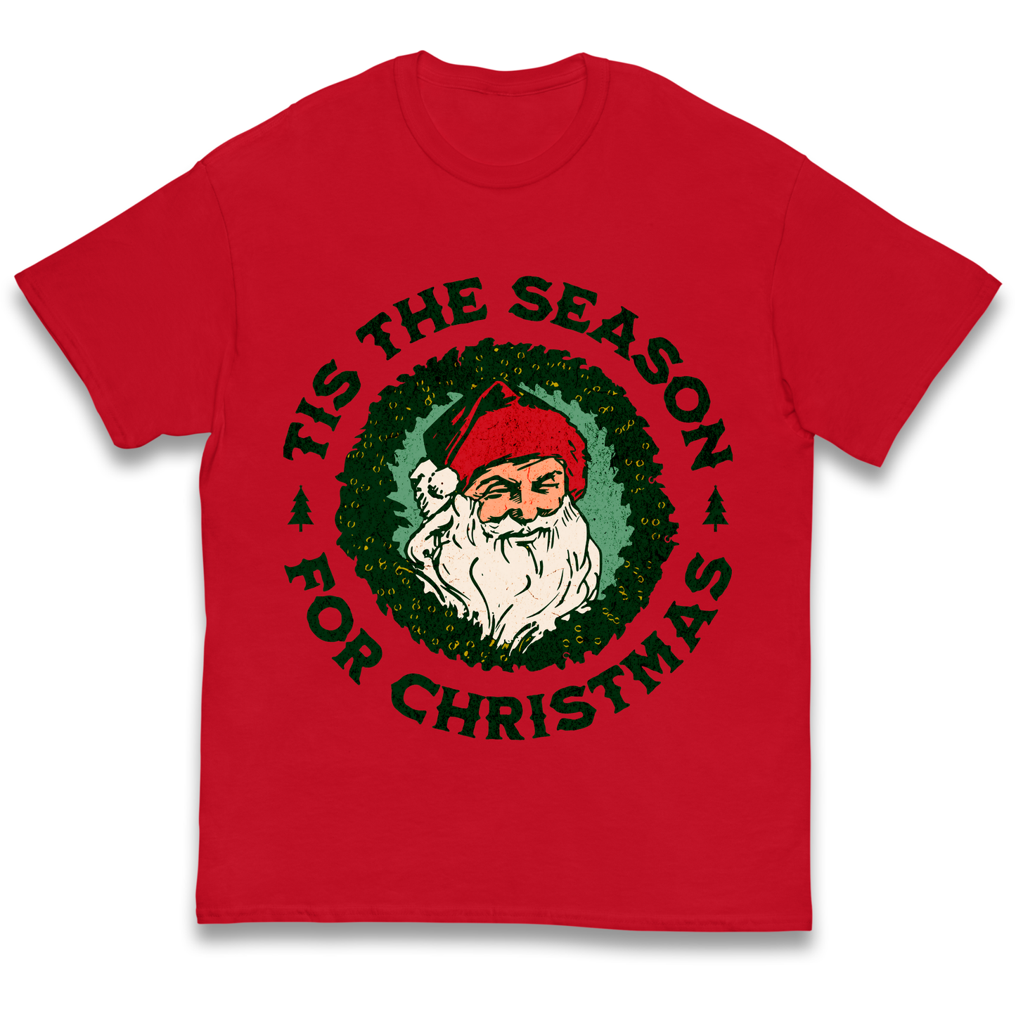 Tis The Season Santa Claus Christmas kids t shirt